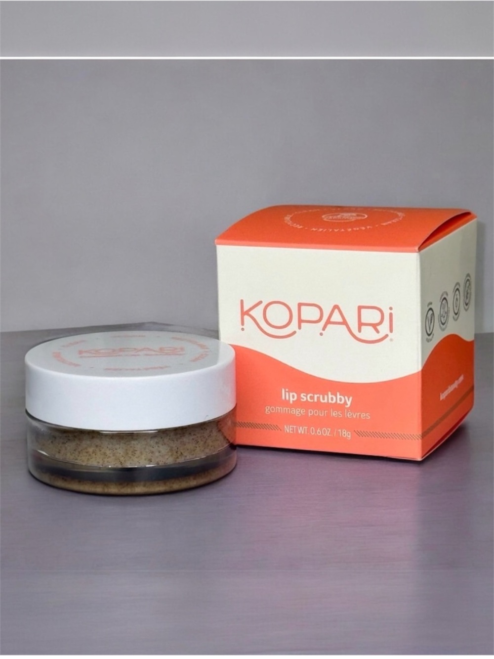 Kopari Coconut Lip Scrubby | Exfoliating Lip Scrub | NEW | Discontinued